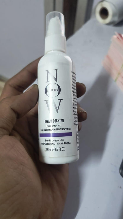 NOW Dream Cocktail Carb Infused Leave-in Treatment Volumizer Hair