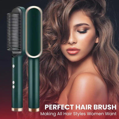 Professional Electric Hair Straightener Comb Brush