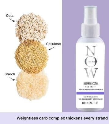 NOW Dream Cocktail Carb Infused Leave-in Treatment Volumizer Hair