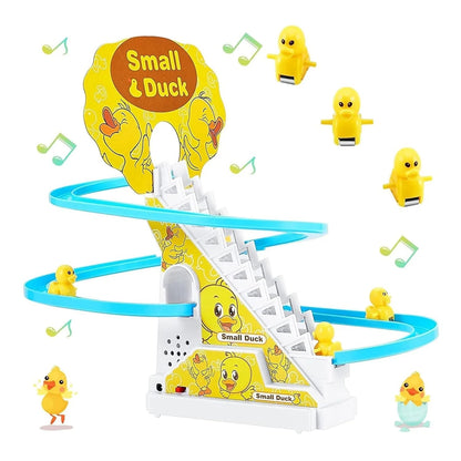 Duck Track Set – Musical Battery Operated Racing Ducks Toy for Kids