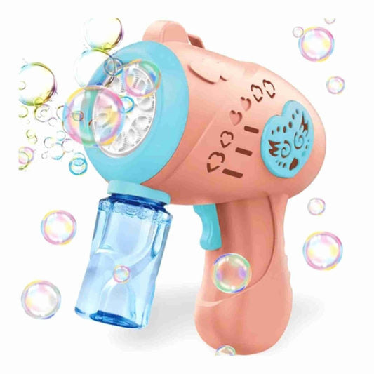 Colorful Bubble Gun Toy for Kids – Automatic Soap Bubble Blower Machine